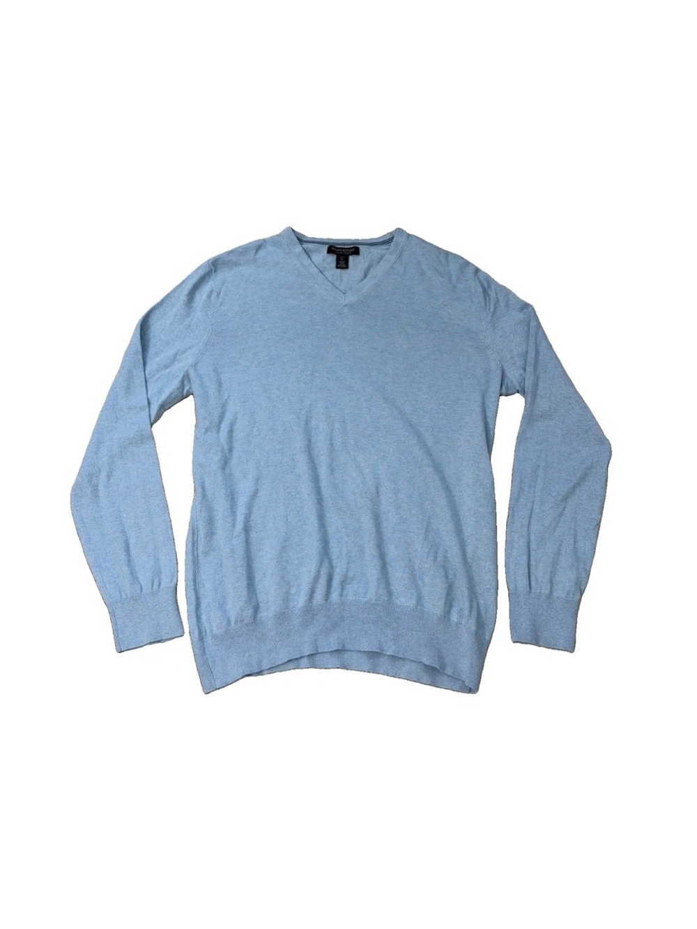 Banana Republic Luxury Blend Sweater Men’s L TALL Silk Cotton Cashmere Blue